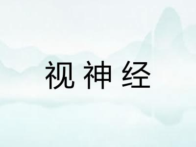 视神经