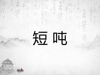 短吨