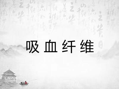 吸血纤维