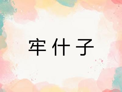 牢什子