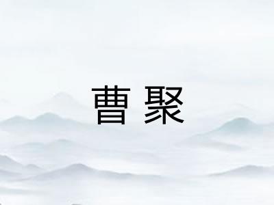 曹聚