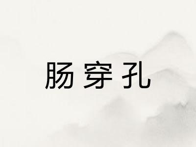 肠穿孔