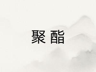 聚酯