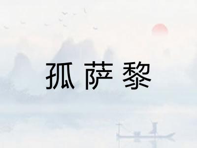 孤萨黎