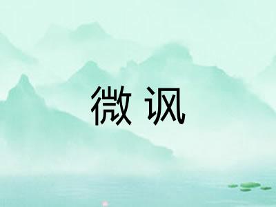 微讽