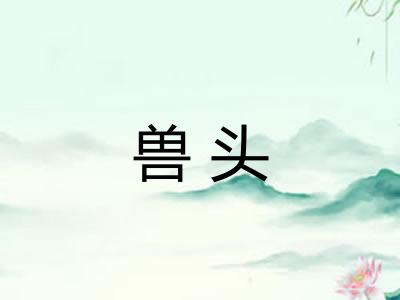 兽头