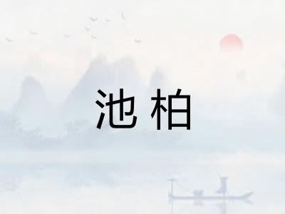 池柏