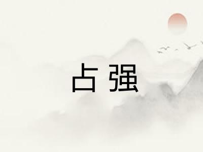 占强