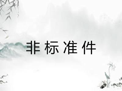 非标准件