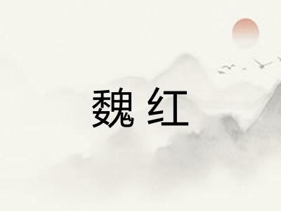 魏红