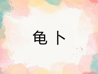 龟卜