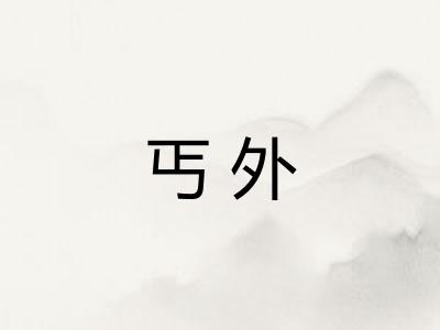 丐外