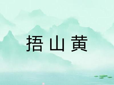 捂山黄