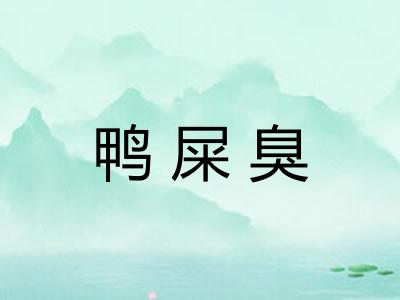 鸭屎臭