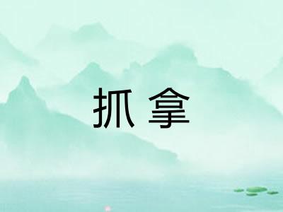 抓拿