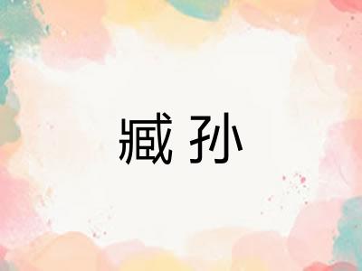 臧孙