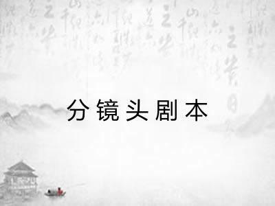 分镜头剧本