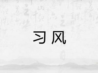 习风