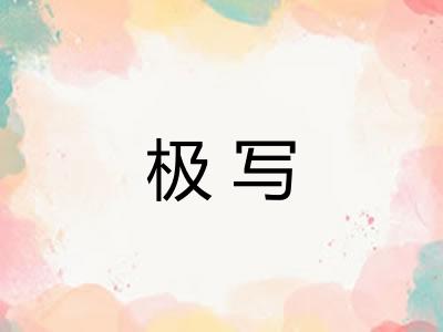 极写
