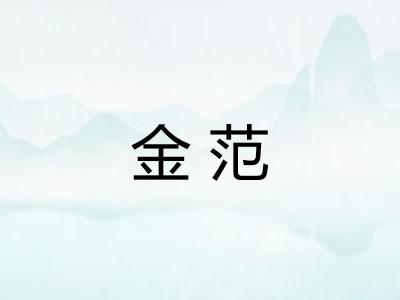 金范