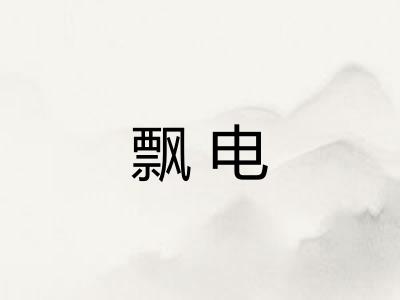 飘电