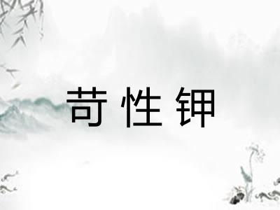 苛性钾