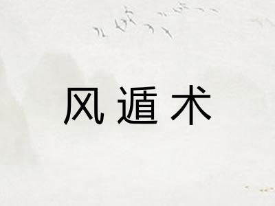 风遁术