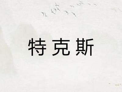 特克斯