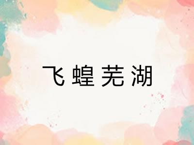 飞蝗芜湖