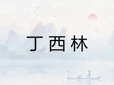 丁西林