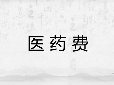 医药费
