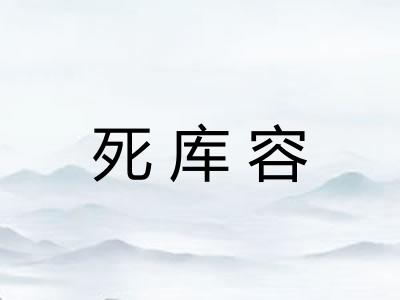 死库容