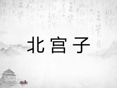 北宫子