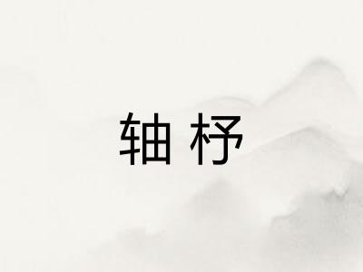 轴杼