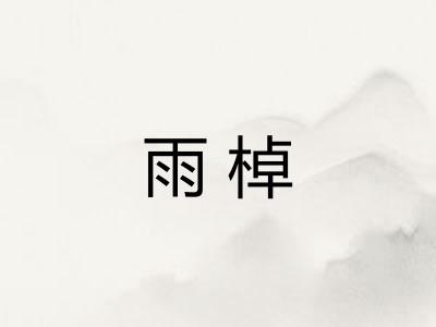 雨棹