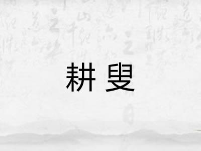 耕叟