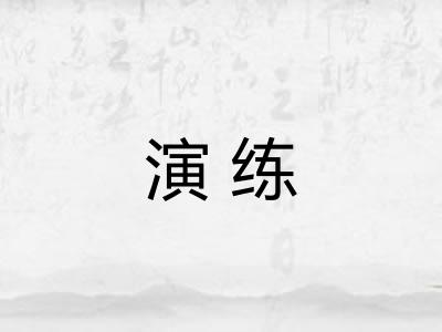 演练