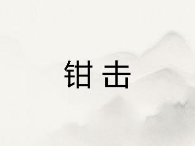 钳击