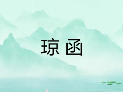 琼函