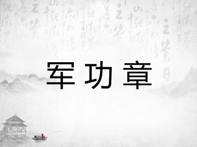 军功章