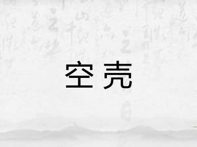 空壳