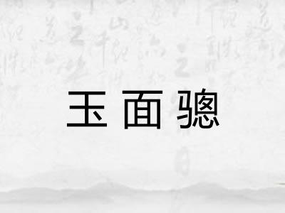 玉面骢