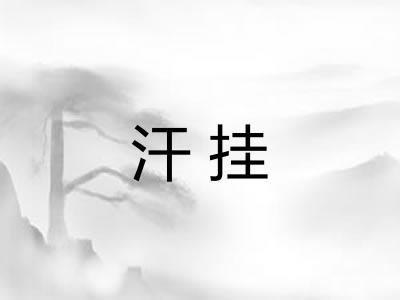 汗挂