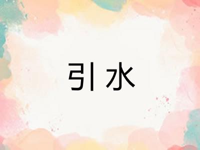 引水