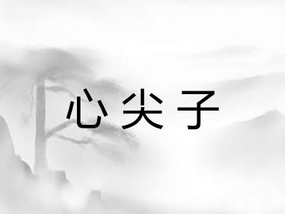 心尖子