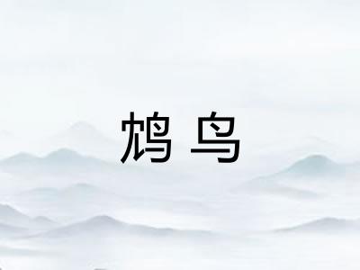 鸩鸟