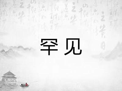 罕见