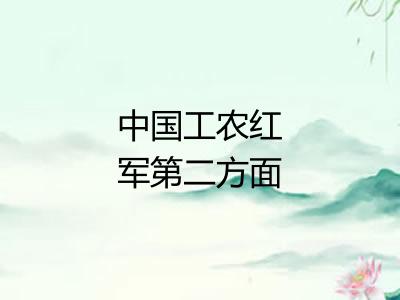 中国工农红军第二方面军