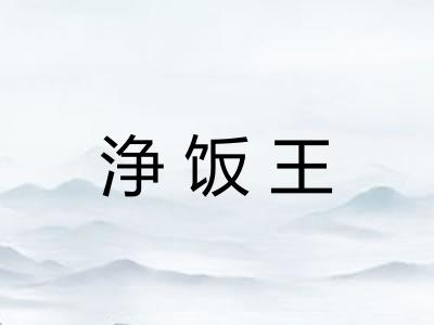 浄饭王