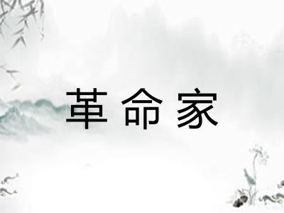 革命家